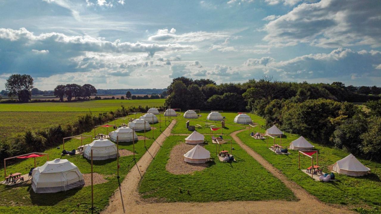 Domo Camp - Nature Glamping Hof Viehbrook 호텔 Rendswuhren 외부 사진