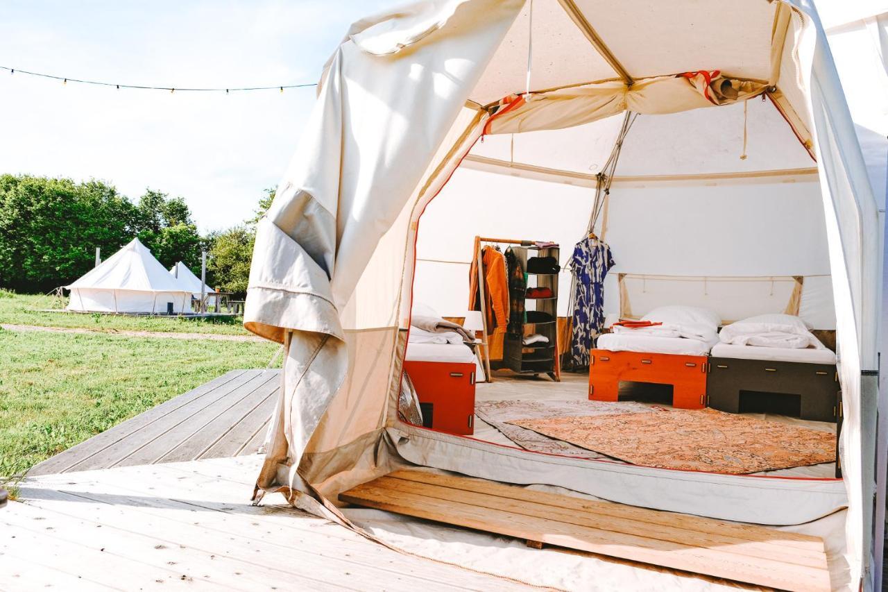 Domo Camp - Nature Glamping Hof Viehbrook 호텔 Rendswuhren 외부 사진