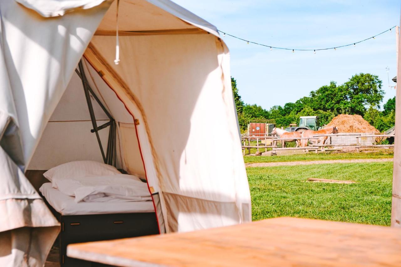 Domo Camp - Nature Glamping Hof Viehbrook 호텔 Rendswuhren 외부 사진